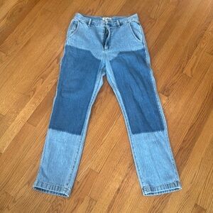 Madewell perfect vintage straight Jean carpenter